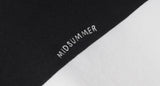 ダブルユーブイプロジェクト(WV PROJECT) Mid-Summer Stripe Short-Sleeved T-Shirt Black JIST7508