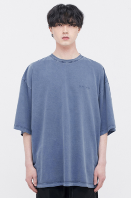 ディープリーク(DPRIQUE)  OVERSIZED T-SHIRT - WASHED BLUE