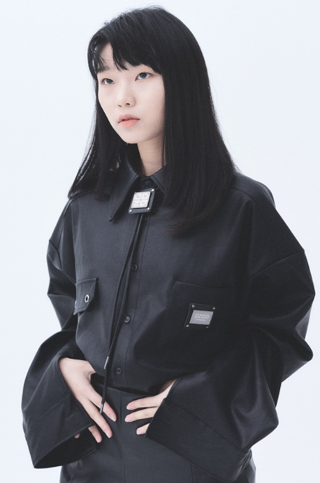 オージーオーディー(OZOD) LEATHER SHIRTS_BLACK