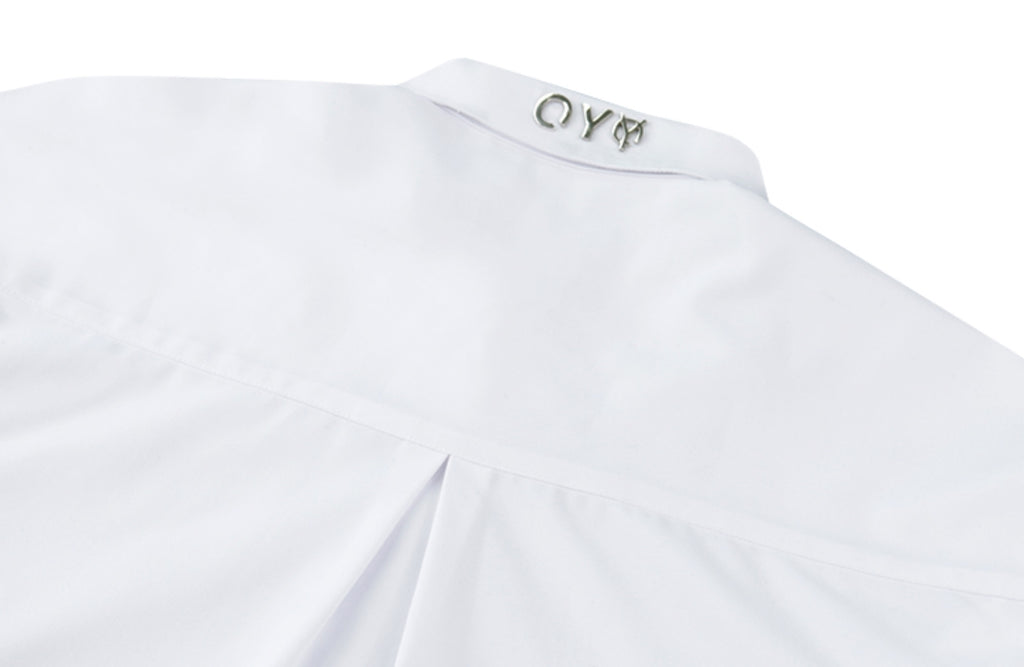 オーワイ(OY) CUTTING ZIPPER SHIRTS-WHITE – UNDERSTUDY CLUB