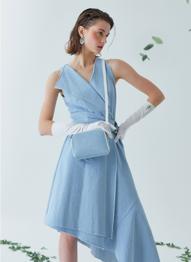 BBYB(ビービーワイビー) MARCE Mini Bag Denim (Light Blue BBYB(ビービーワイビー) MARCE Mini Bag Denim (Light Blue