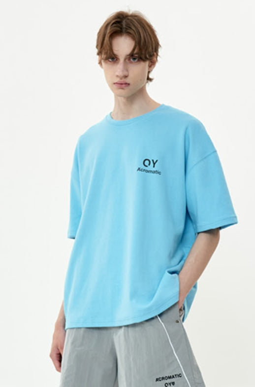 オーワイ(OY) REFLECTIVE LOGO T-EMERALD BLUE