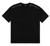 オーワイ(OY) SMOKE TRIPLE LOGO ZIPPER T-BLACK