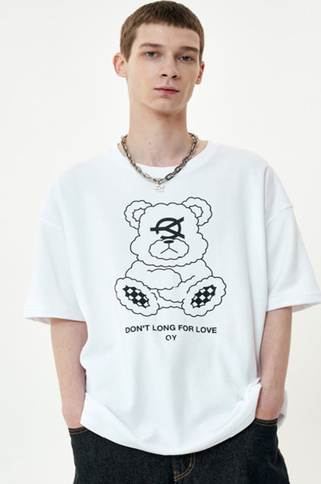 OY/オーワイ』ODOLLY long t-shirt/オードリープリント長袖Tシャツ-