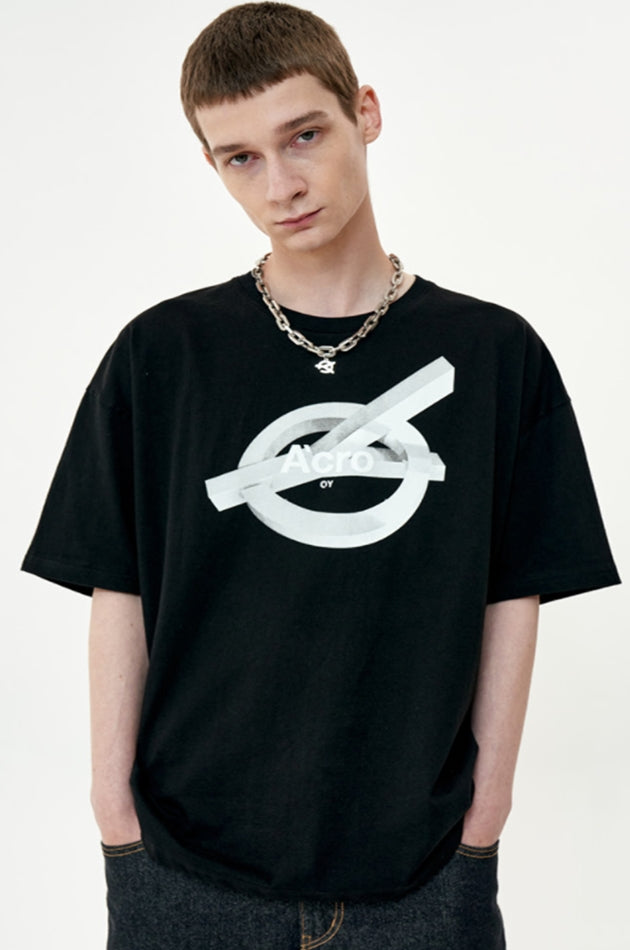 オーワイ(OY) CONCRETE LOGO T-BLACK