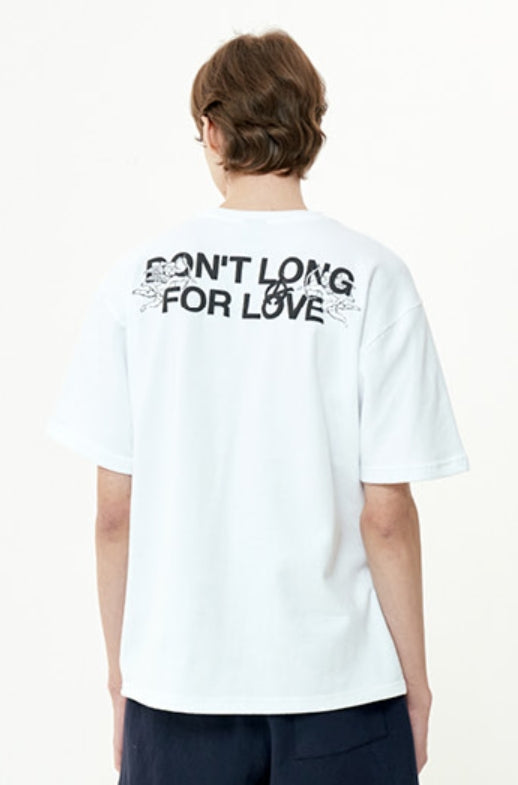 オーワイ(OY) EROS LOGO T-WHITE