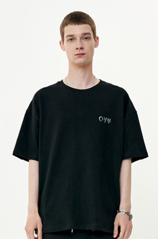 オーワイ(OY) METALLIC LOGO T-BLACK