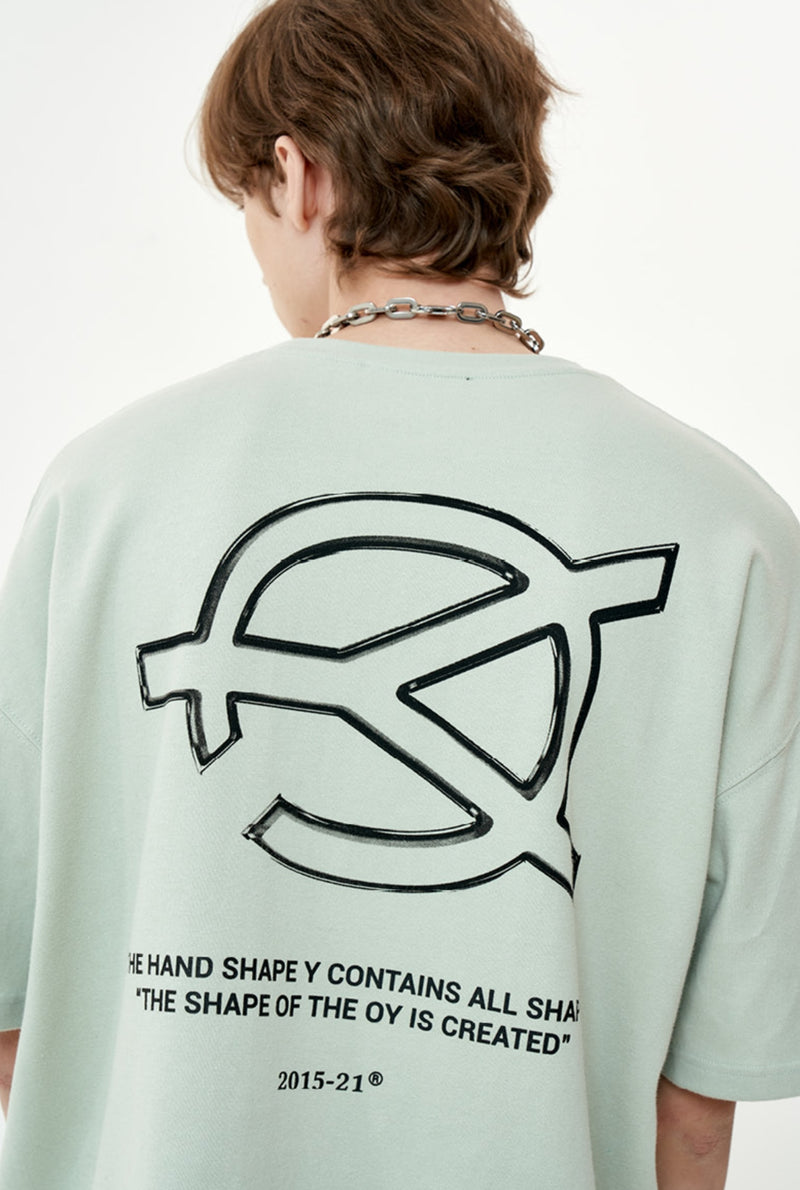 オーワイ(OY) METALLIC LOGO T-MINT