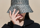 VARZAR(バザール)　Mash Bucket Hat Leopard Gray