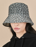 VARZAR(バザール)　Mash Bucket Hat Leopard Gray