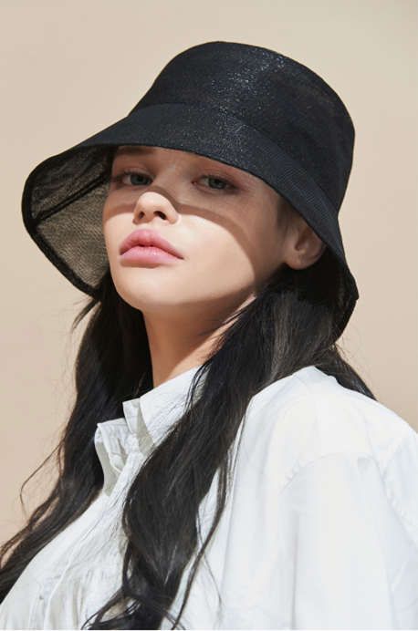 VARZAR(バザール)　Mash Bucket Hat Black