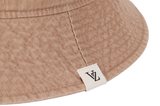 VARZAR(バザール)　Monogram Label Pigment Bucket Hat Beige
