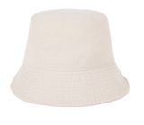 VARZAR(バザール)　Monogram Label Pigment Bucket Hat White