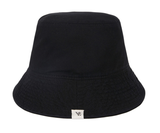 VARZAR(バザール)　Monogram Label Pigment Bucket Hat Black