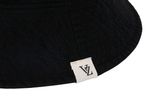 VARZAR(バザール)　Monogram Label Pigment Bucket Hat Black