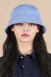 VARZAR(バザール)　Monogram Label Round Bucket Hat Sky Blue