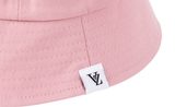 VARZAR(バザール)　Monogram Label Round Bucket Hat Pink