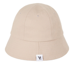 VARZAR(バザール)　Monogram Label Round Bucket Hat Beige