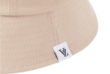 VARZAR(バザール)　Monogram Label Round Bucket Hat Beige