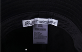 VARZAR(バザール)　Monogram Label Round Bucket Hat Black