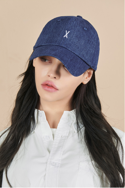VARZAR(バザール)　Varzar Oversized Fit Denim Ball Cap Indigo