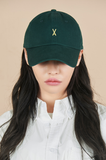 VARZAR(バザール)　Varzar Logo Oversized Fit Chino Ball Cap Green