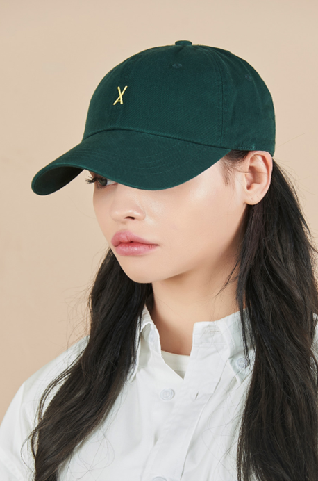 VARZAR(バザール)　Varzar Logo Oversized Fit Chino Ball Cap Green