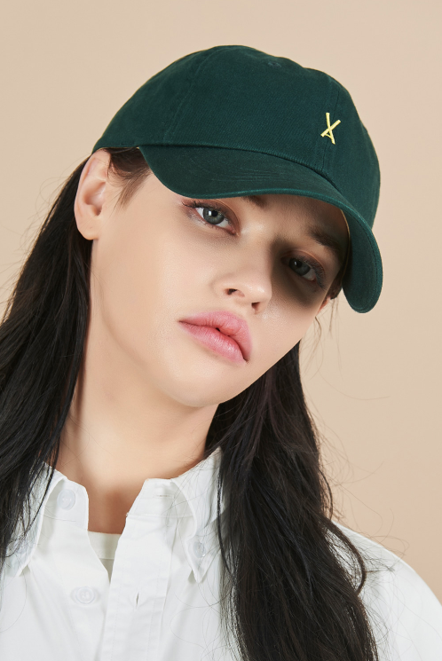 VARZAR(バザール)　Varzar Logo Oversized Fit Chino Ball Cap Green