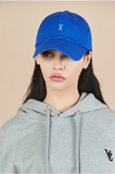 VARZAR(バザール)　Varzar Logo Oversized Fit Chino Ball Cap Blue