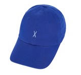 VARZAR(バザール)　Varzar Logo Oversized Fit Chino Ball Cap Blue