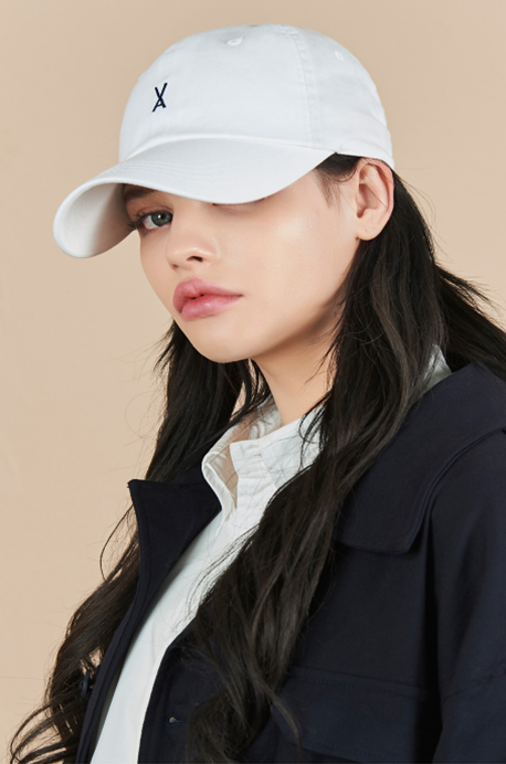 VARZAR(バザール)　Varzar Logo Oversized Fit Chino Ball Cap White