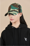 VARZAR(バザール)　military lip stop over fit ball cap normal camo