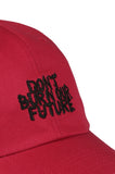 アジョバイアジョ（AJOBYAJO) Slogan Baseball Cap [Burgundy]