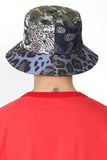 アジョバイアジョ（AJOBYAJO) Pattern Mixed Bucket Hat [Navy]