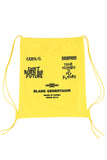 アジョバイアジョ（AJOBYAJO) Total Logo Drawstring Bag [Yellow]