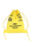 アジョバイアジョ（AJOBYAJO) Total Logo Drawstring Bag [Yellow]