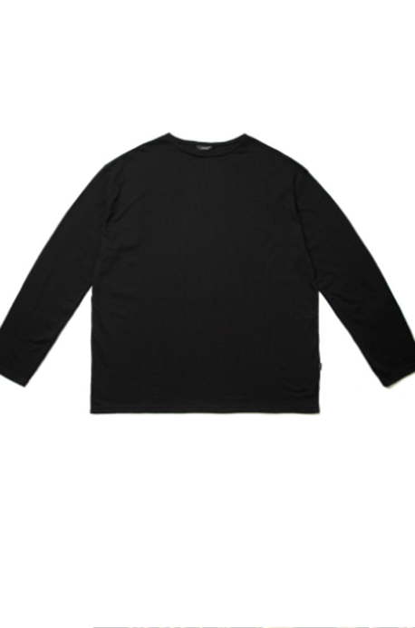 STIGMA(スティグマ) LIGHT WEIGHT SEMI OVER LONG SLEEVES T-SHIRTS BLACK