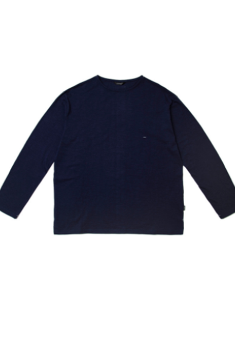 STIGMA(スティグマ) LIGHT WEIGHT SEMI OVER LONG SLEEVES T-SHIRTS NAVY