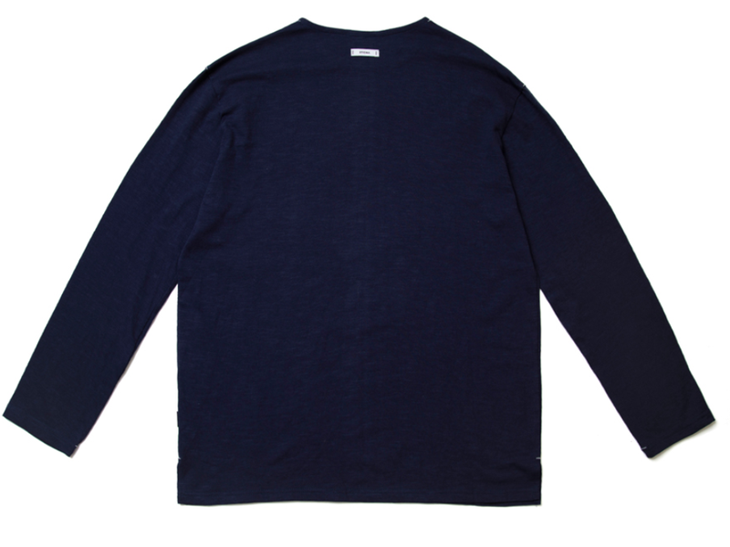 STIGMA(スティグマ) LIGHT WEIGHT SEMI OVER LONG SLEEVES T-SHIRTS NAVY