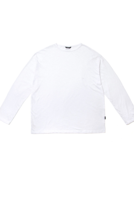 STIGMA(スティグマ) LIGHT WEIGHT SEMI OVER LONG SLEEVES T-SHIRTS WHITE