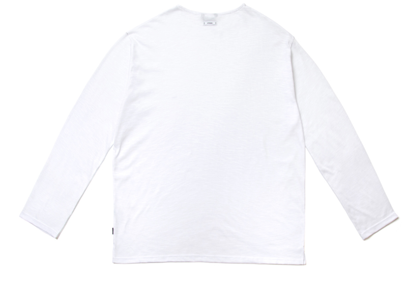 STIGMA(スティグマ) LIGHT WEIGHT SEMI OVER LONG SLEEVES T-SHIRTS WHITE