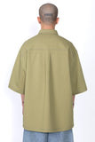 アジョバイアジョ（AJOBYAJO) Oversized Purposeful Pockets Shirt [Green]