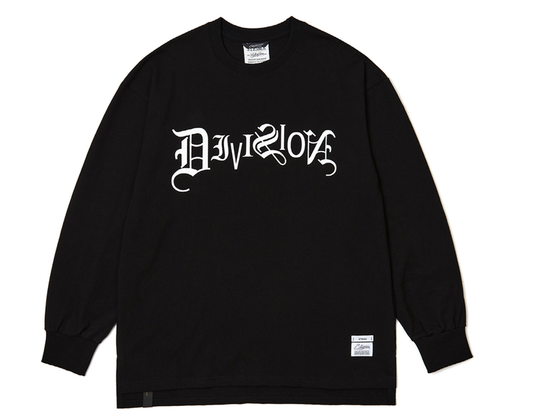 STIGMA(スティグマ) TYPO LONG SLEEVES T-SHIRTS BLACK