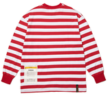 STIGMA(スティグマ) STRIPE LONG SLEEVES T-SHIRTS RED