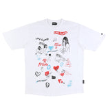 アジョバイアジョ（AJOBYAJO) Itaewon Story Oversized T-Shirt [White]