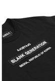 アジョバイアジョ（AJOBYAJO) Blank Generation Tee [Black]