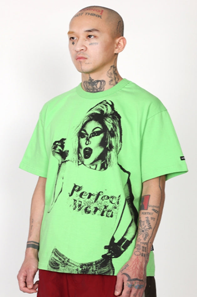 アジョバイアジョ（AJOBYAJO) Bambi Vintage T-Shirt [Green]