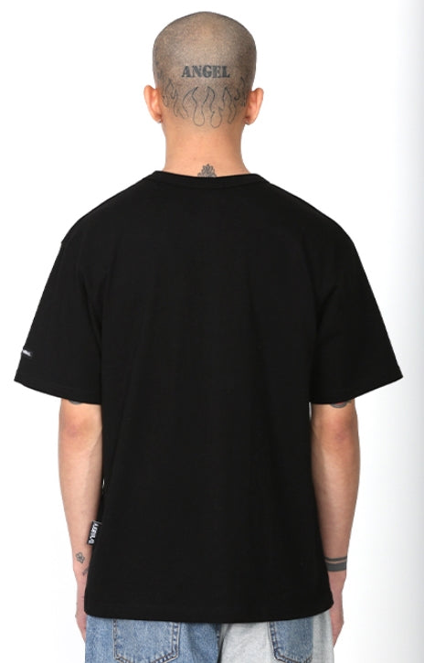 アジョバイアジョ（AJOBYAJO) CN Logo T-Shirt [Black]