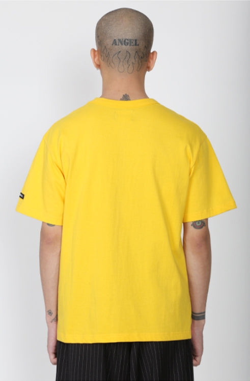 アジョバイアジョ（AJOBYAJO) CN Logo T-Shirt [Yellow]