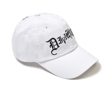 STIGMA(スティグマ) TYPO BASEBALL CAP WHITE